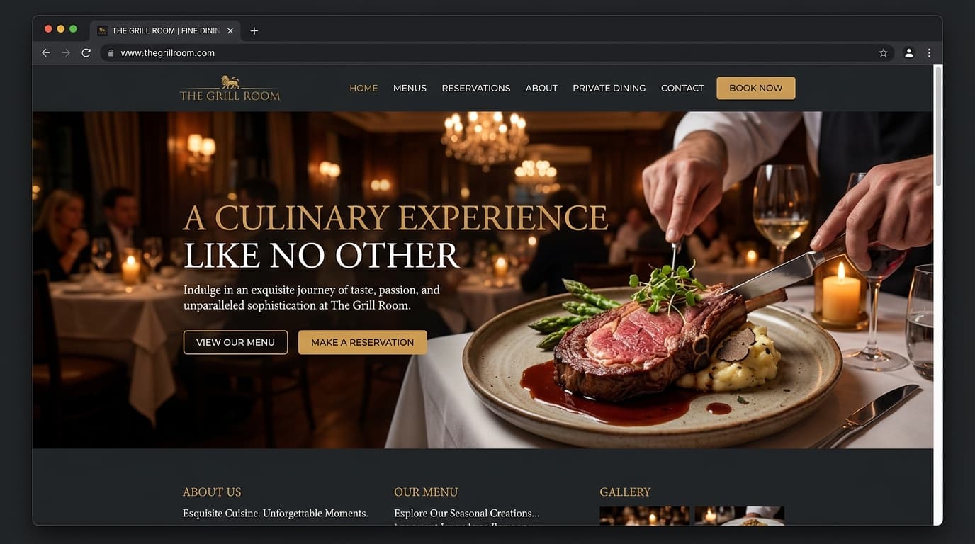 The Grill Room - Fine Dining